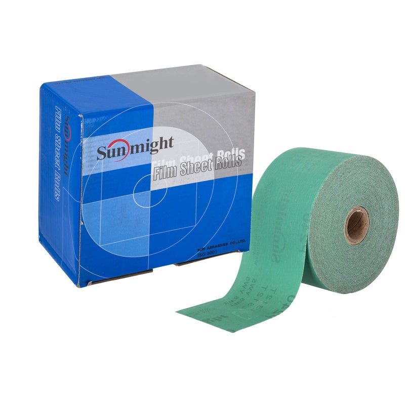 Sunmight Film 2-3/4"" X 45yd 320G PSA Sheet Roll  22114  1 Roll  1 Pack - Image 1